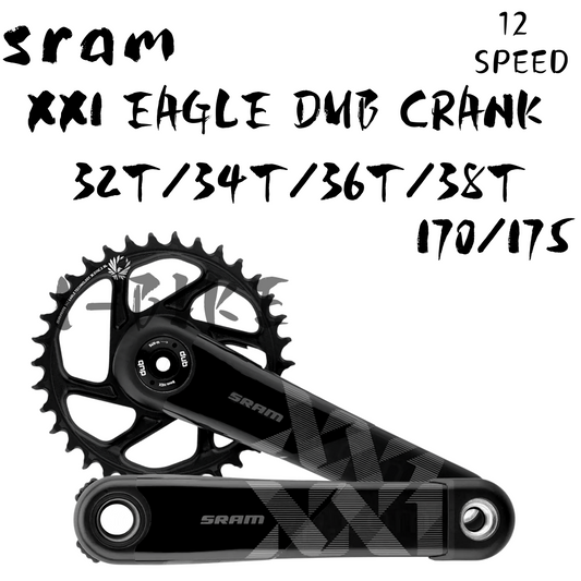 SRAM XX1 Eagle DUB Crank 1x12 | X-SYNC 2 SL Direct Mount Chainring