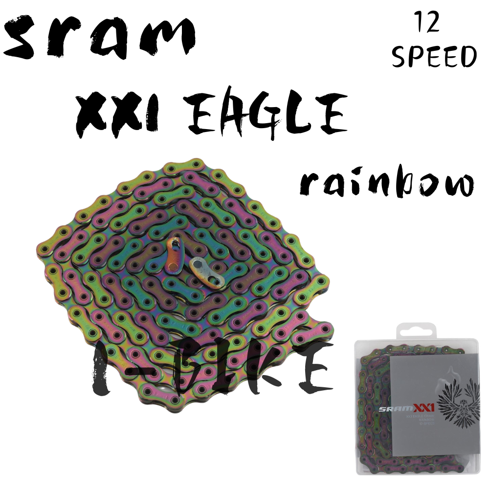 SRAM XX1 Eagle Chain 12-speed PC 1290 rainbow