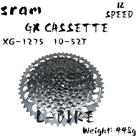 SRAM XG-1275 12-SPEED CASSETTE FOR GX EAGLE 10-52T