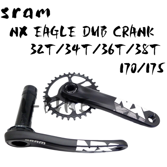 SRAM NX Eagle DUB Crank 1x12 | X-SYNC 2 Direct Mount Chainring  BOOST