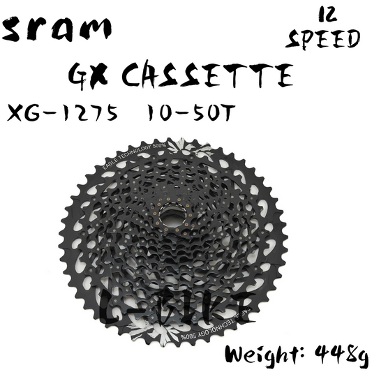 SRAM XG-1275 12-SPEED CASSETTE FOR GX EAGLE 10-50T