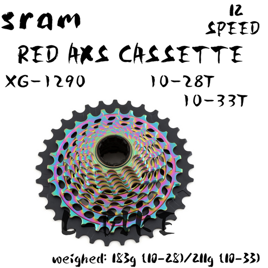 SRAM XG-1290 12-SPEED CASSETTE FOR RED