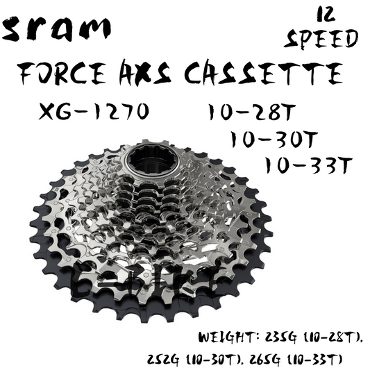 SRAM Force Cassette XG-1270 12-speed | silver